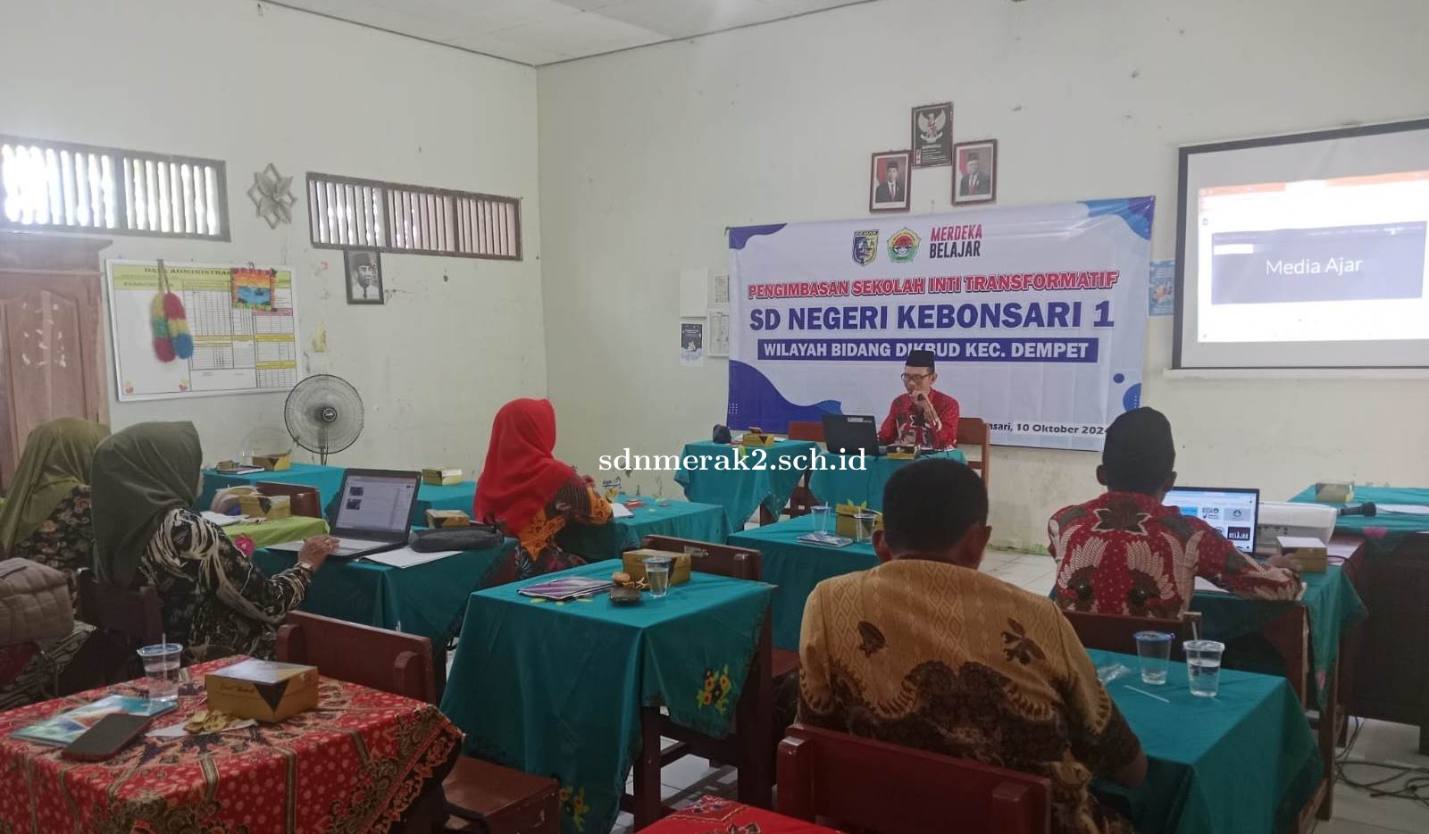 SDN Merak 2 Ikuti Pengimbasan Sekolah Inti Transformatif