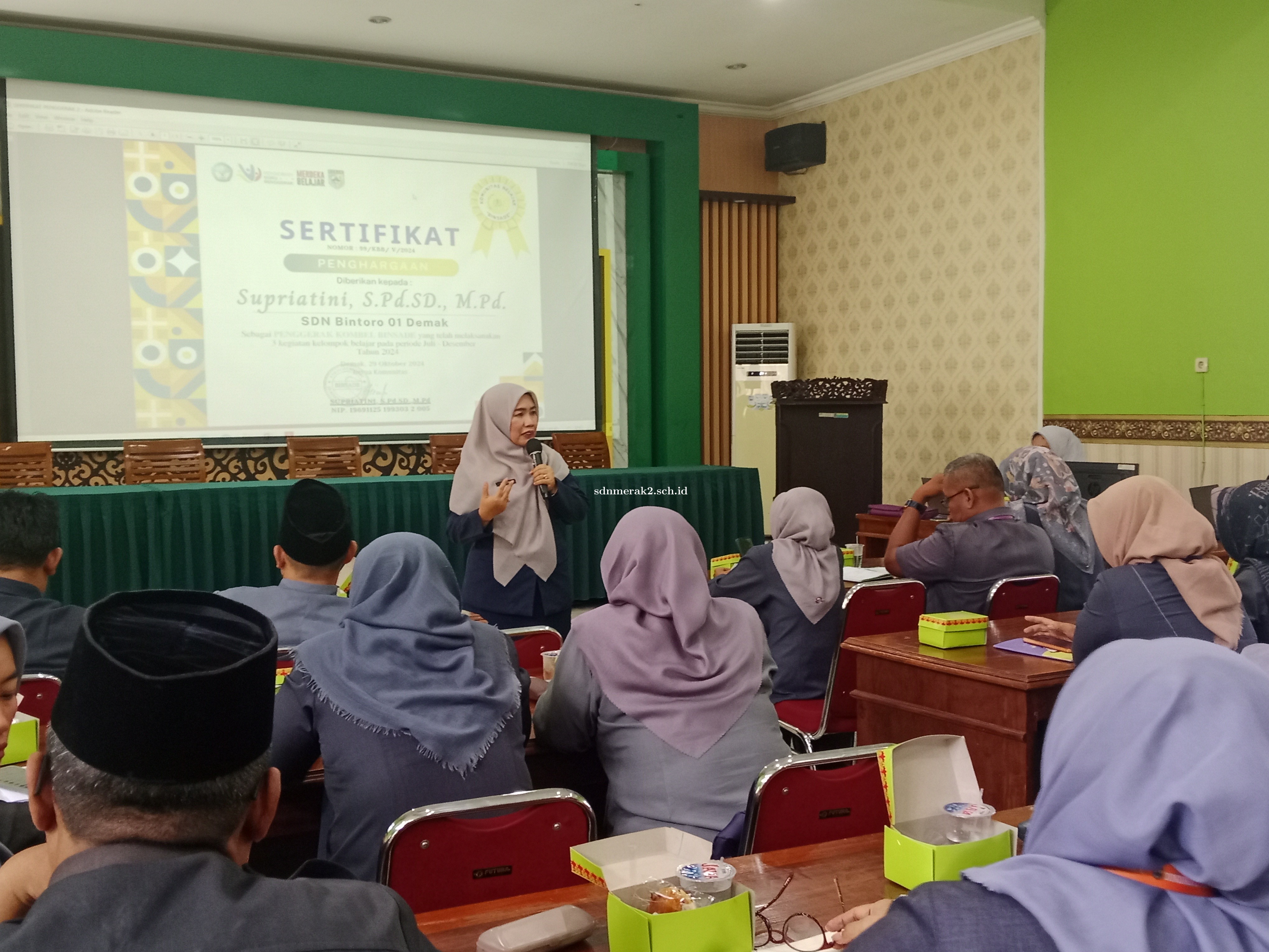 Dinas Pendidikan Demak Dorong Guru Aktif dalam Komunitas Belajar