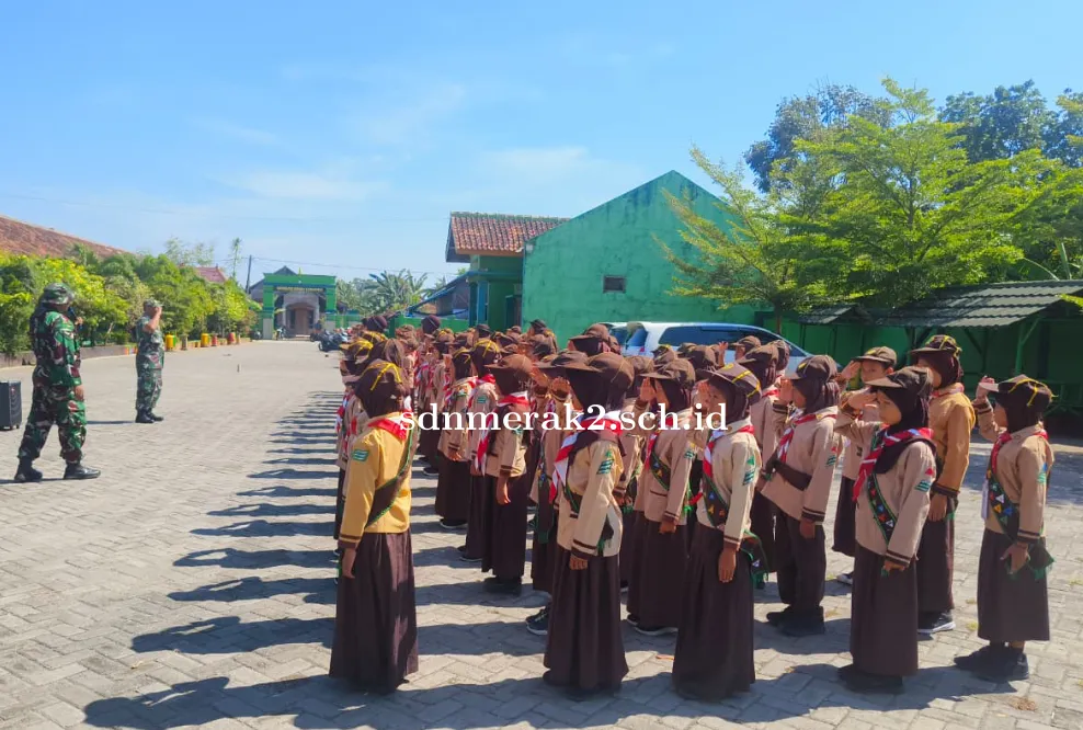 Gugus Depan SDN Merak 2 Kirim 29 Calon Pramuka Siaga Garuda Ikuti Pembekalan di Kwaran Dempet