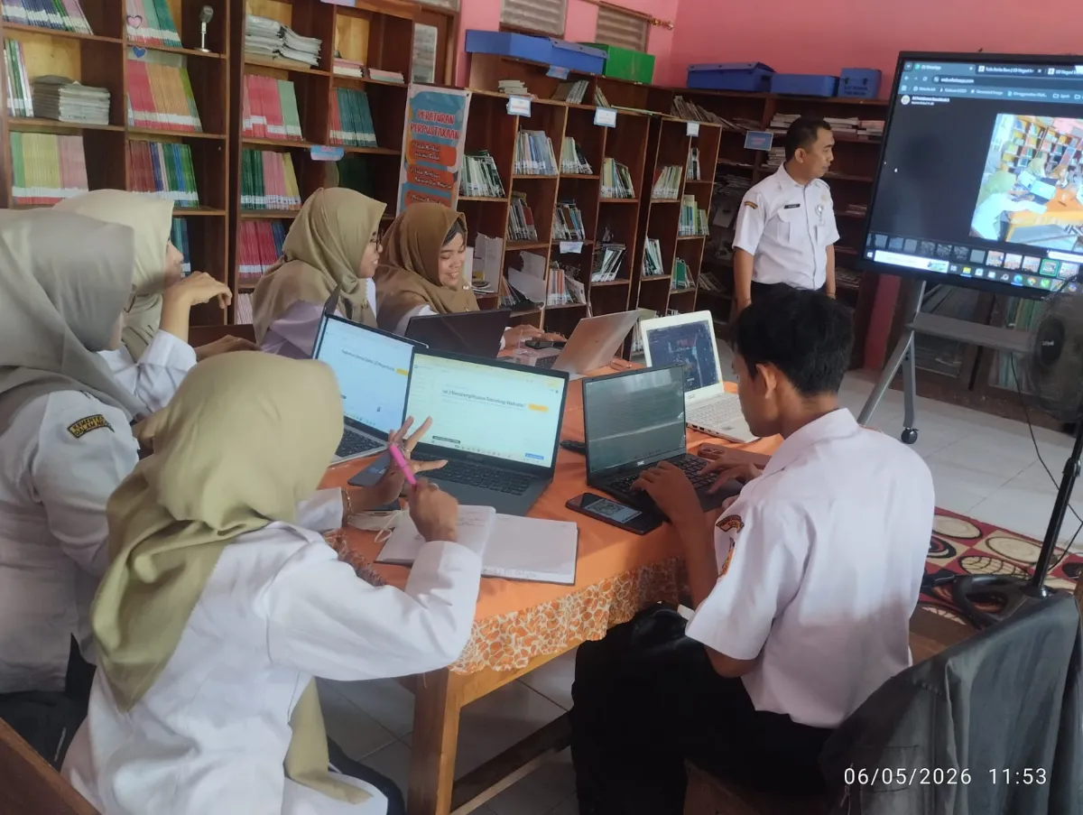 SD Negeri Merak 2 Terima Kunjungan Studi Tiru Pengelolaan Digitalisasi Sekolah