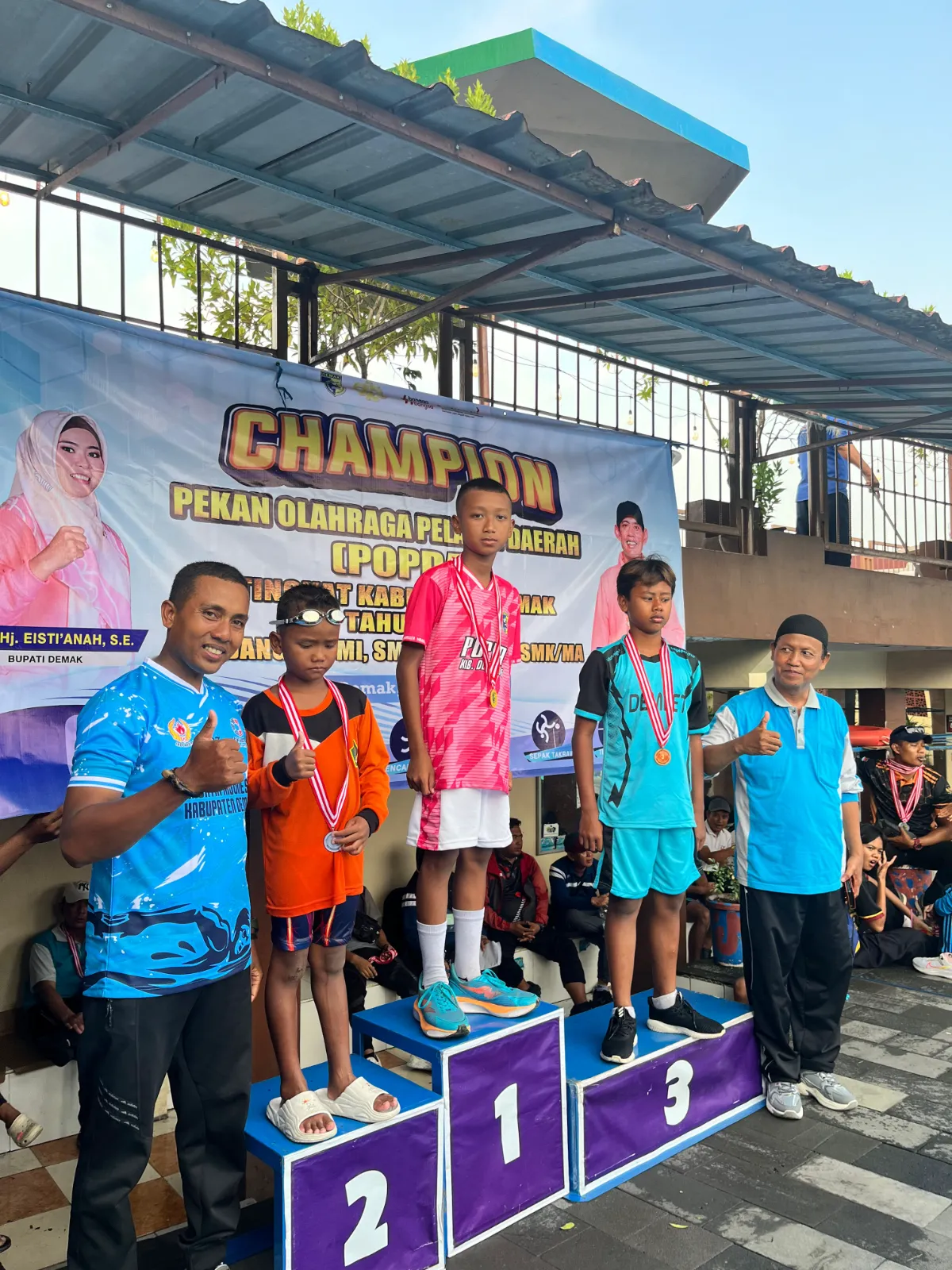 SDN Merak 2 Raih Prestasi di Ajang POPDA Kabupaten Demak 2026