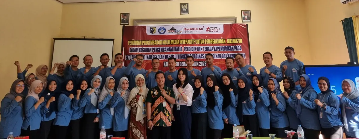 Akselerasi Literasi Digital Pendidik Kota Wali: Guru SD se-Kabupaten Demak Siap Dobrak Batas Lewat M